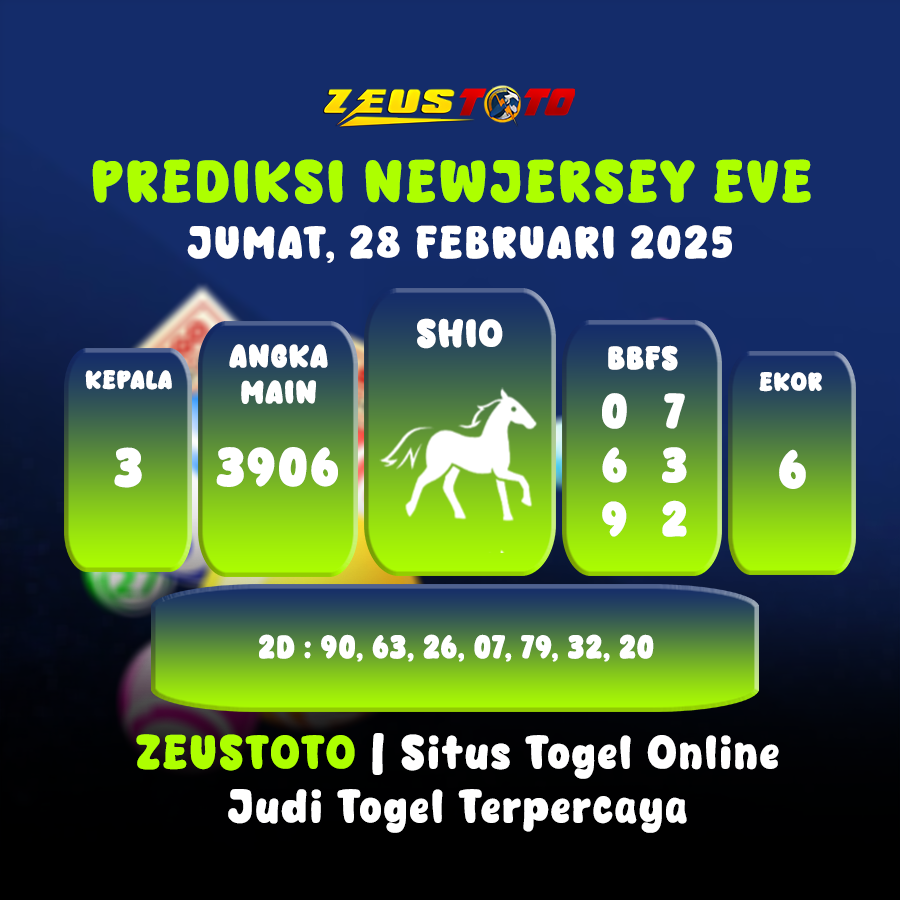 PREDIKSI NEWJERSEYEVE POOL 28 FEBRUARI 2025