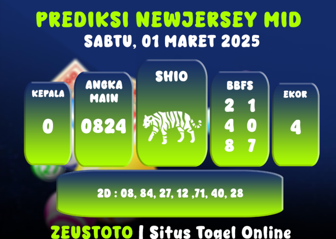 PREDIKSI NEWJERSEYMID POOL 01 MARET 2025