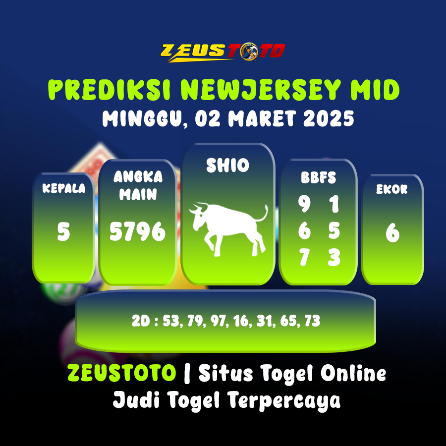 PREDIKSI NEWJERSEYMID POOL 02 MARET 2025