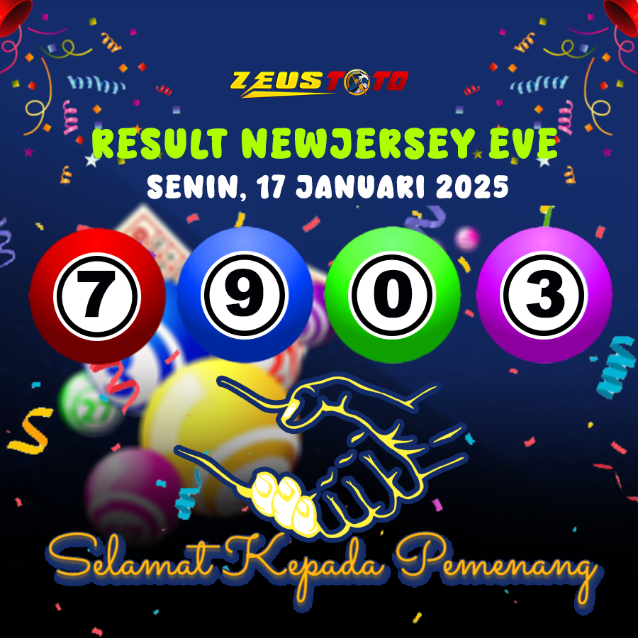 RESULT NEWJERSEYEVE POOL 17 FEBRUARI 2025