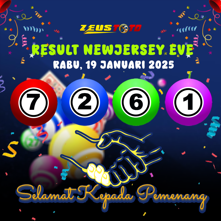 RESULT NEWJERSEYEVE POOL 19 FEBRUARI 2025