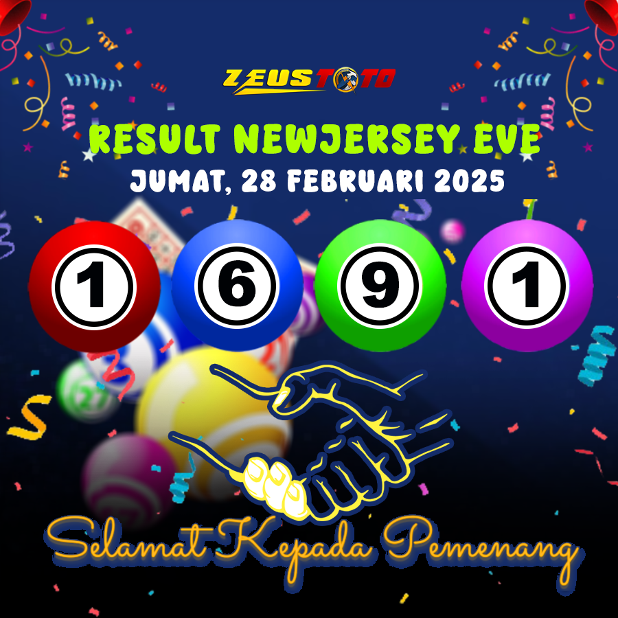 RESULT NEWJERSEYEVE POOL 28 FEBRUARI 2025