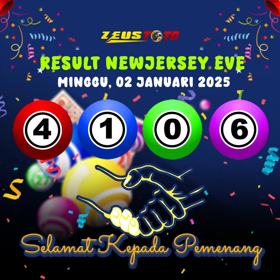 RESULT NEWJERSEYEVE POOL 02 FEBRUARI 2025