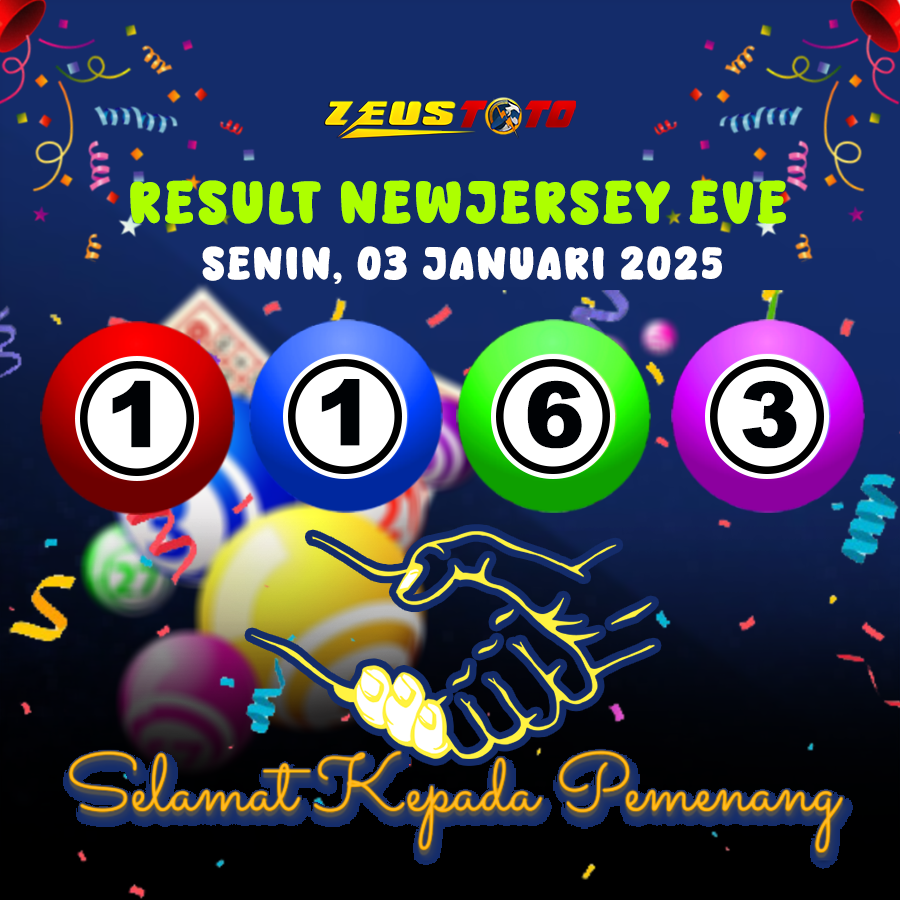 RESULT NEWJERSEYEVE POOL 03 FEBRUARI 2025