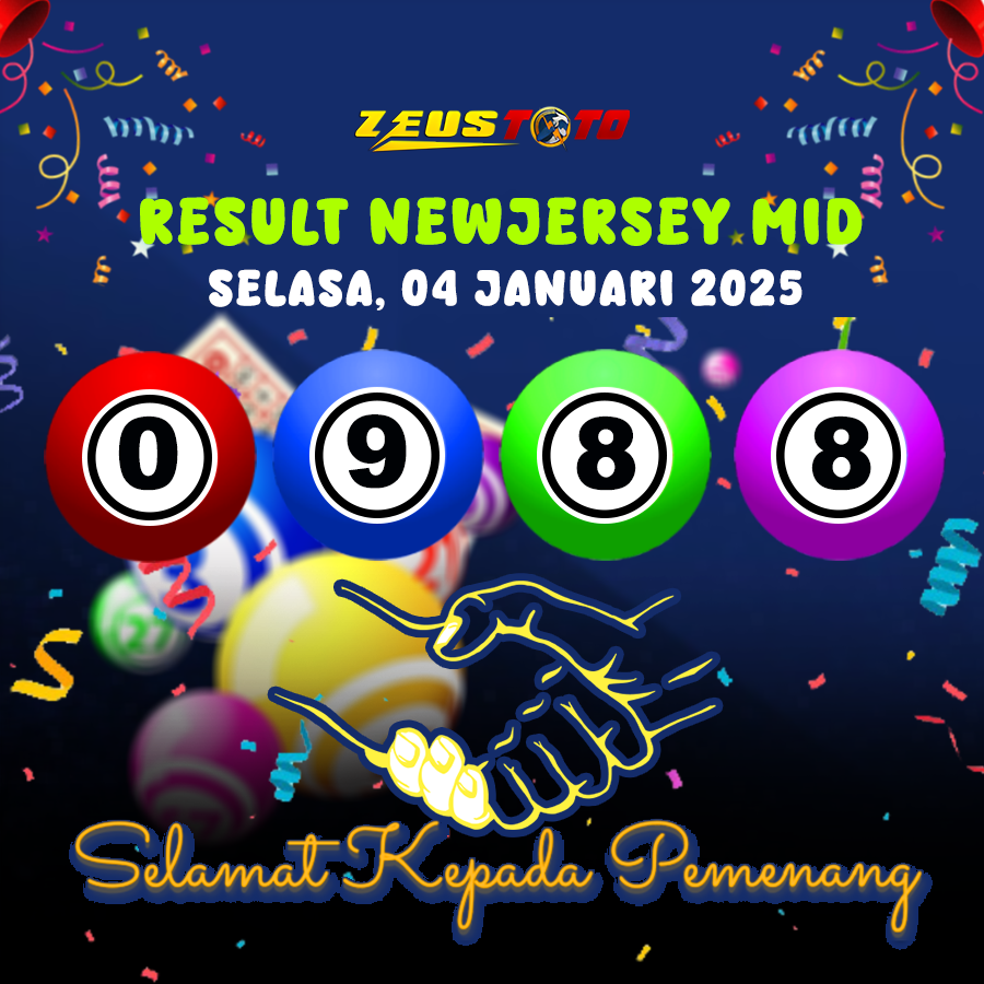 RESULT NEWJERSEYMID POOL 04 FEBRUARI 2025