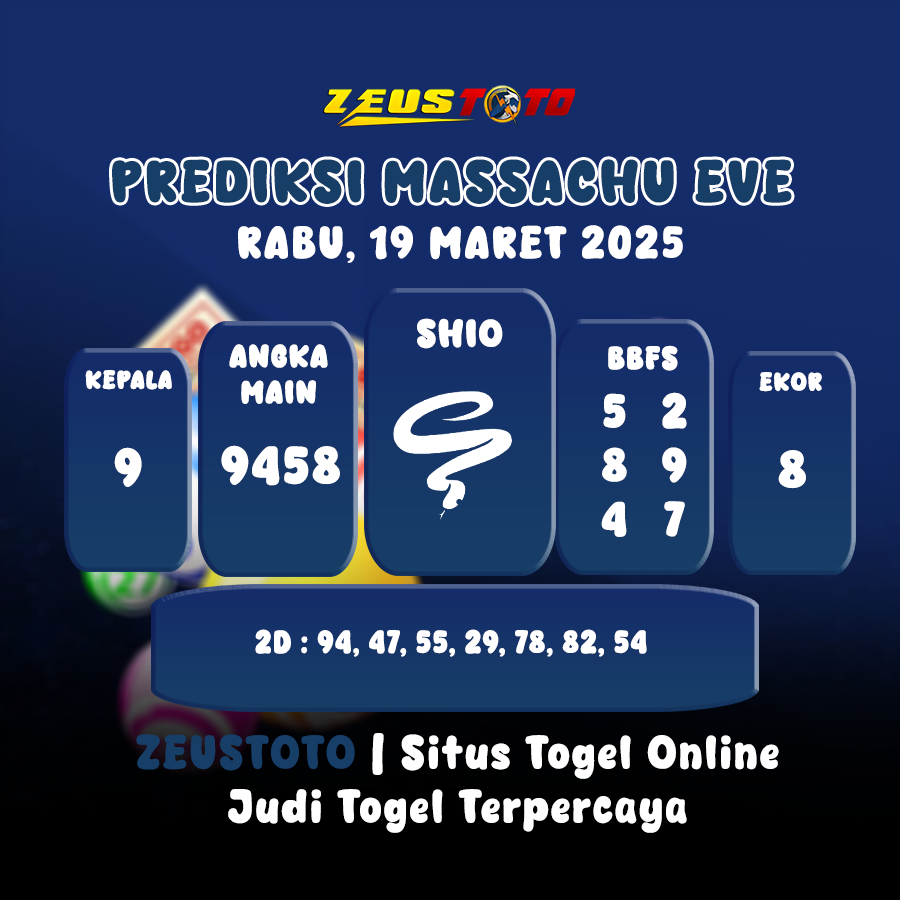 PREDIKSI MASSACHUEVE POOL 19 MARET 2025