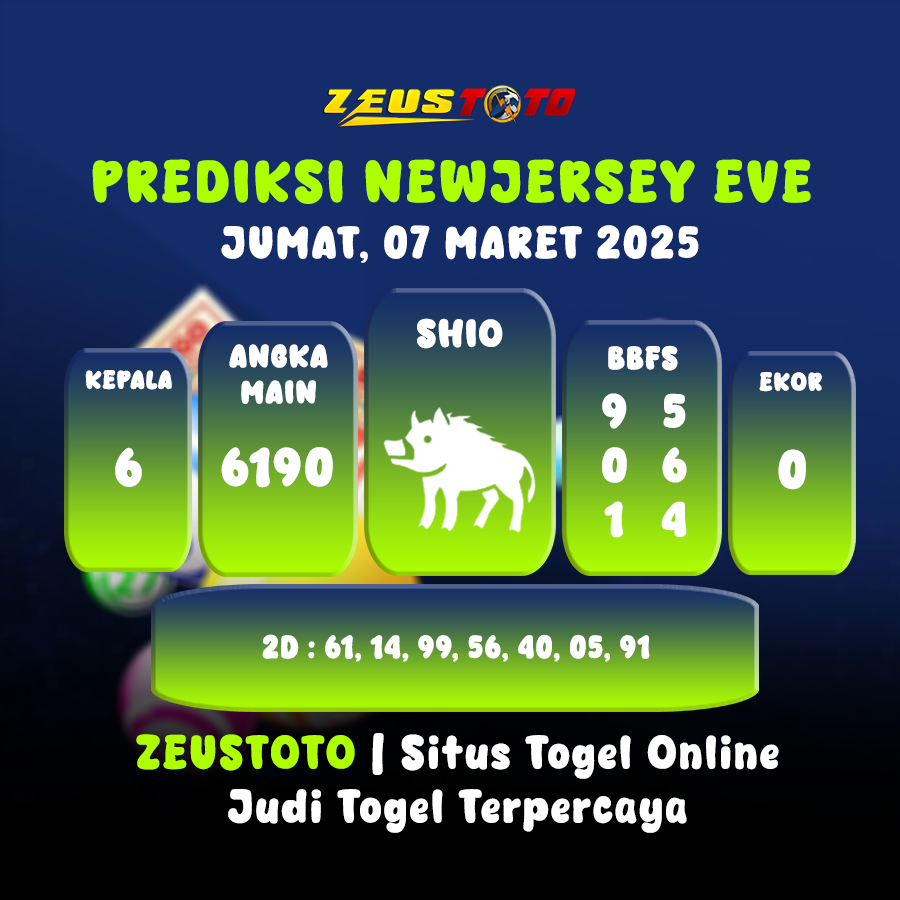 PREDIKSI NEWJERSEYEVE POOL 07 MARET 2025