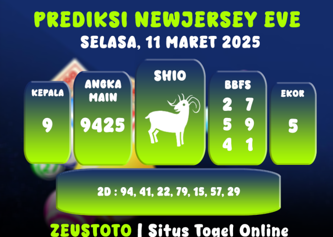 PREDIKSI NEWJERSEYEVE POOL 11 MARET 2025