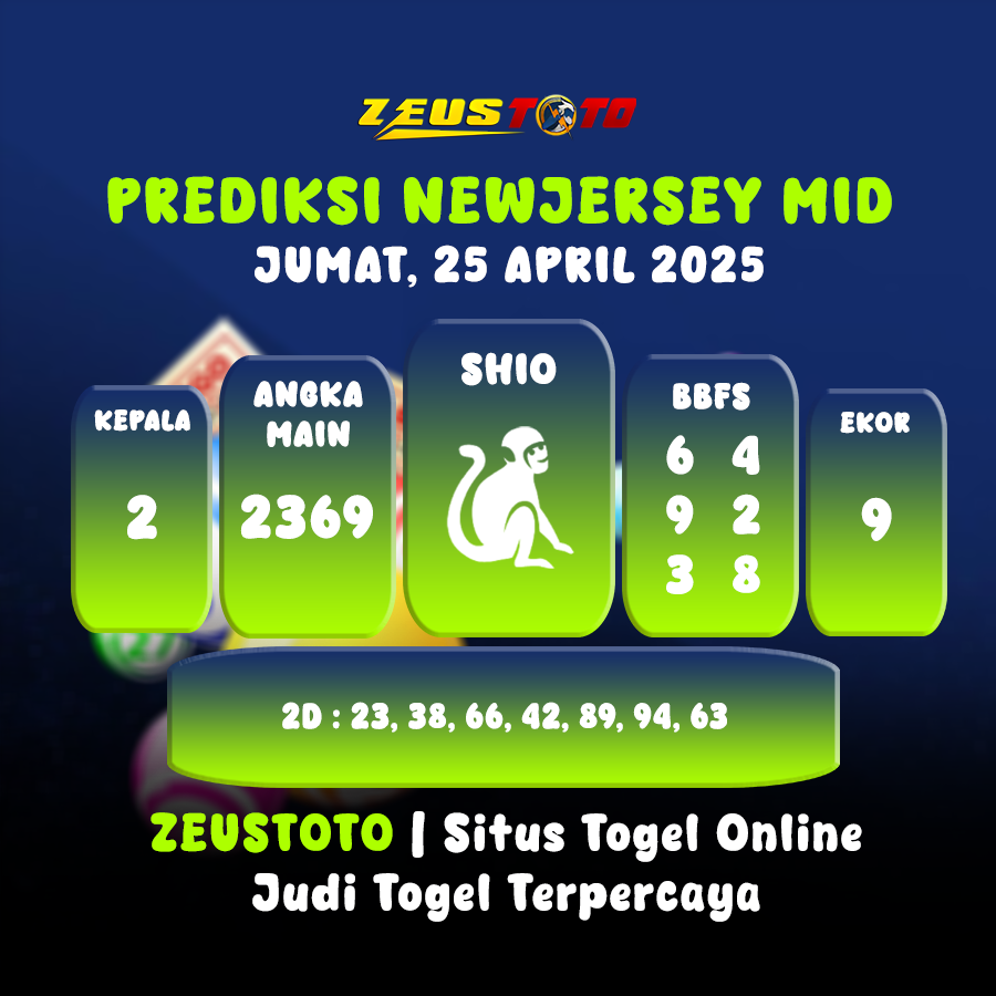 PREDIKSI NEWJERSEYMID POOL 25 APRIL 2025