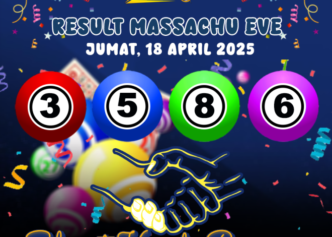 RESULT MASSACHUEVE POOL 18 APRIL 2025