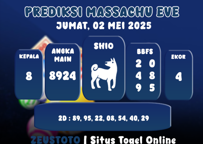 PREDIKSI MASSACHUEVE POOL 02 MEI 2025