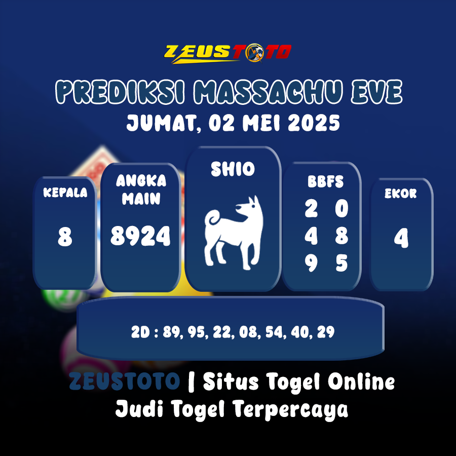 PREDIKSI MASSACHUEVE POOL 02 MEI 2025