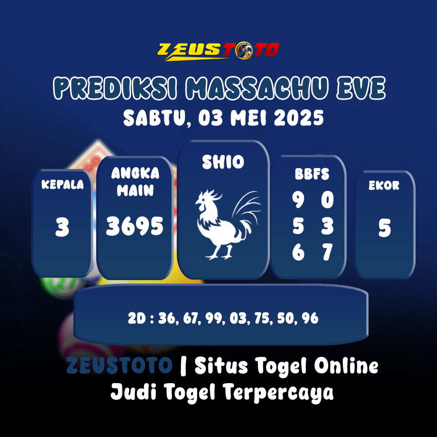 PREDIKSI MASSACHUEVE POOL 03 MEI 2025