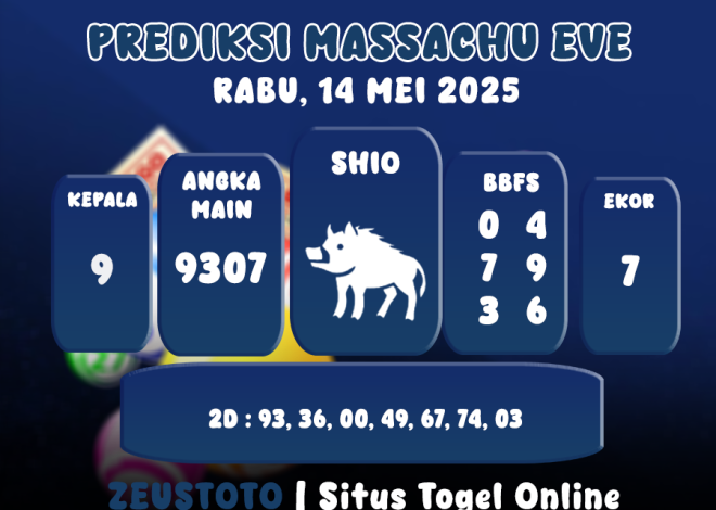 PREDIKSI MASSACHUEVE POOL 14 MEI 2025