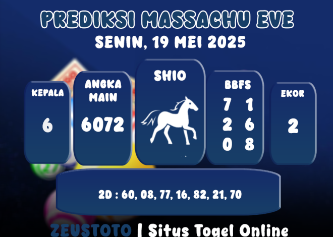 PREDIKSI MASSACHUEVE POOL 19 MEI 2025