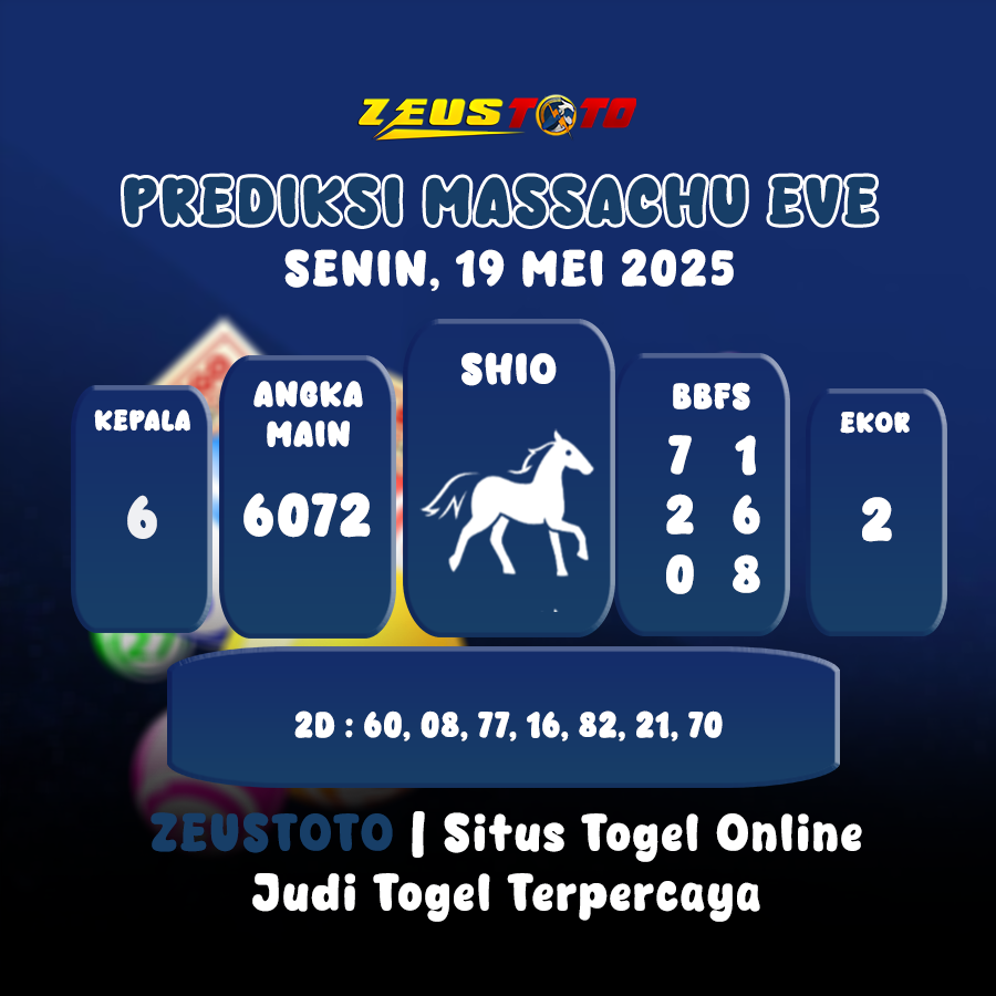 PREDIKSI MASSACHUEVE POOL 19 MEI 2025