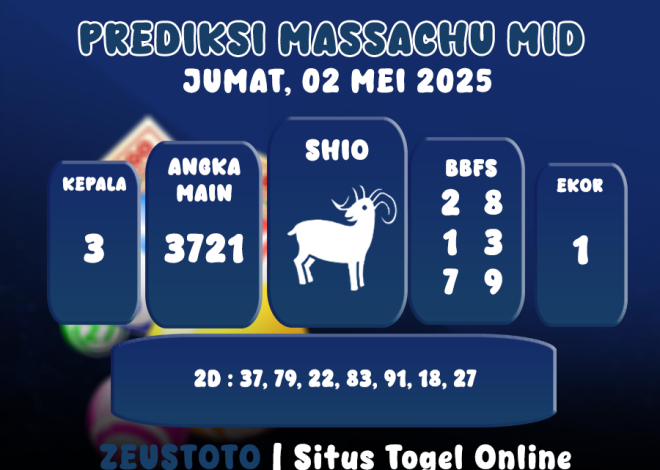PREDIKSI MASSACHUMID POOL 02 MEI 2025