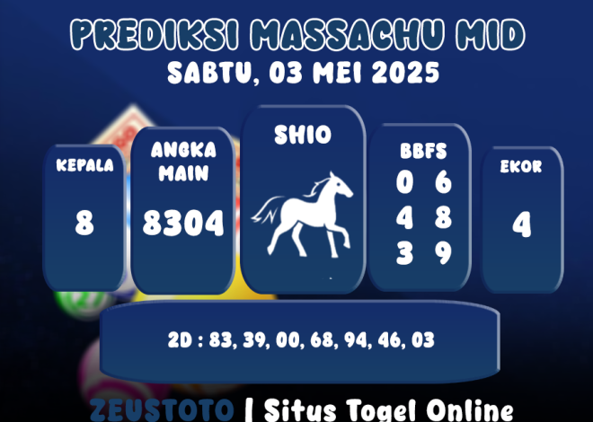 PREDIKSI MASSACHUMID POOL 03 MEI 2025