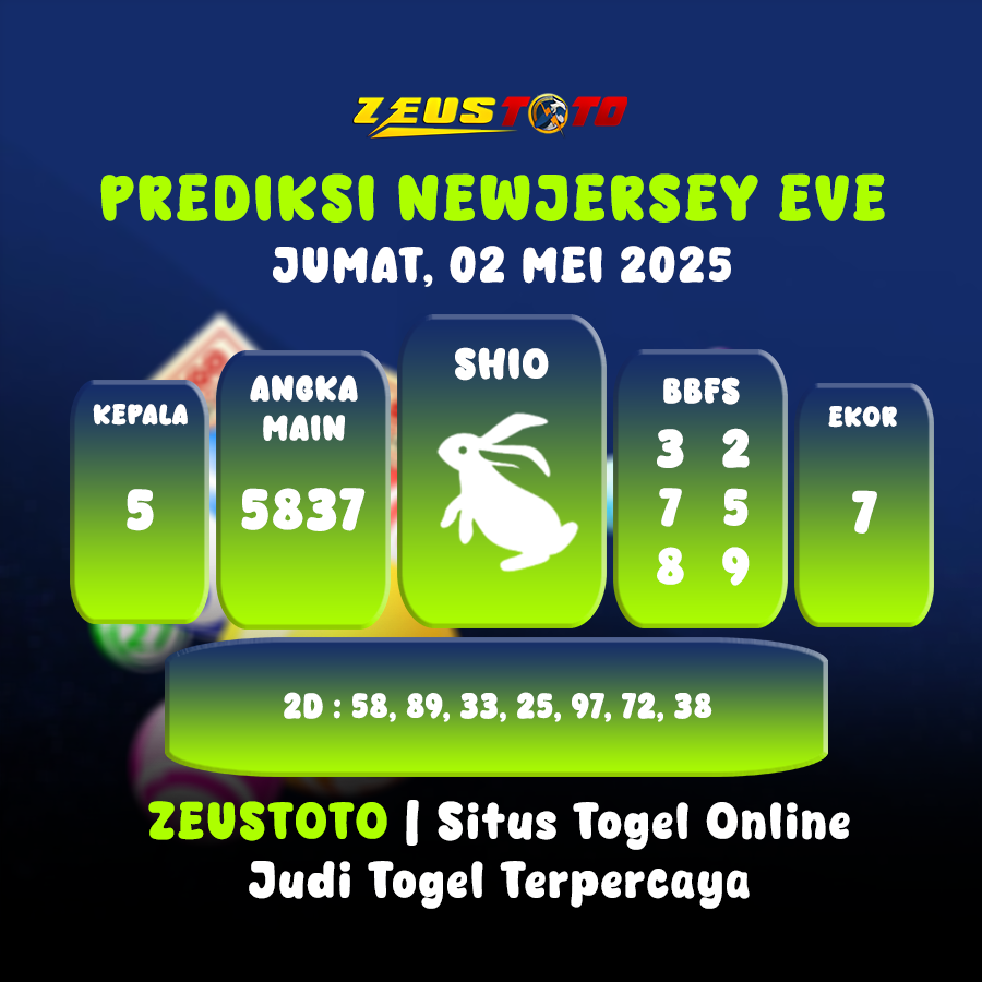 PREDIKSI NEWJERSEYEVE POOL 02 MEI 2025