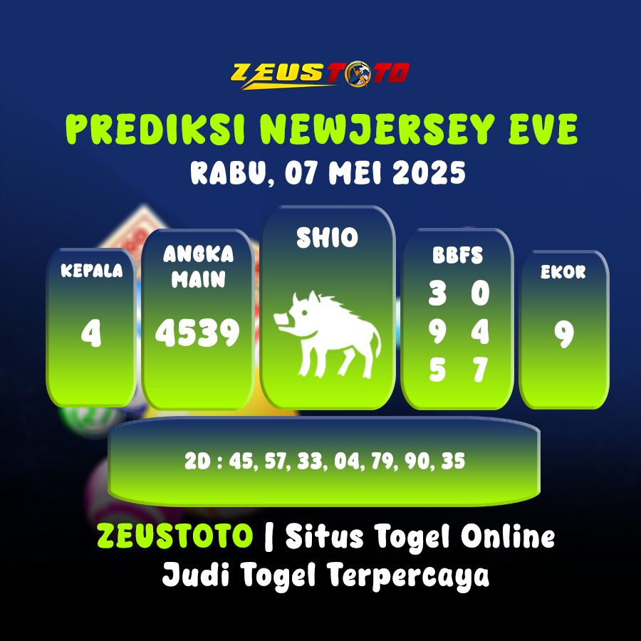 PREDIKSI NEWJERSEYEVE POOL 07 MEI 2025