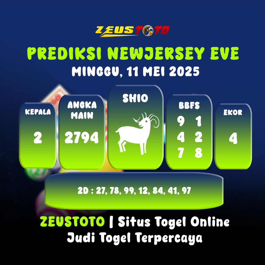 PREDIKSI NEWJERSEYEVE POOL 11 MEI 2025