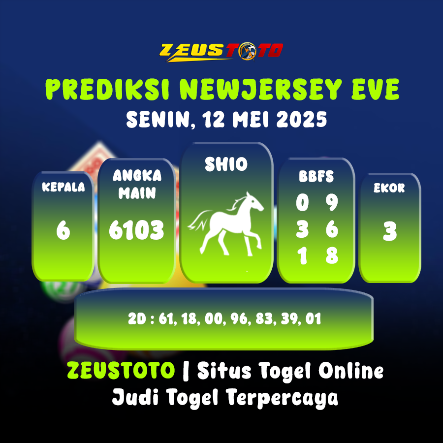 PREDIKSI NEWJERSEYEVE POOL 12 MEI 2025