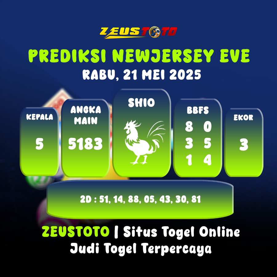 PREDIKSI NEWJERSEYEVE POOL 21 MEI 2025