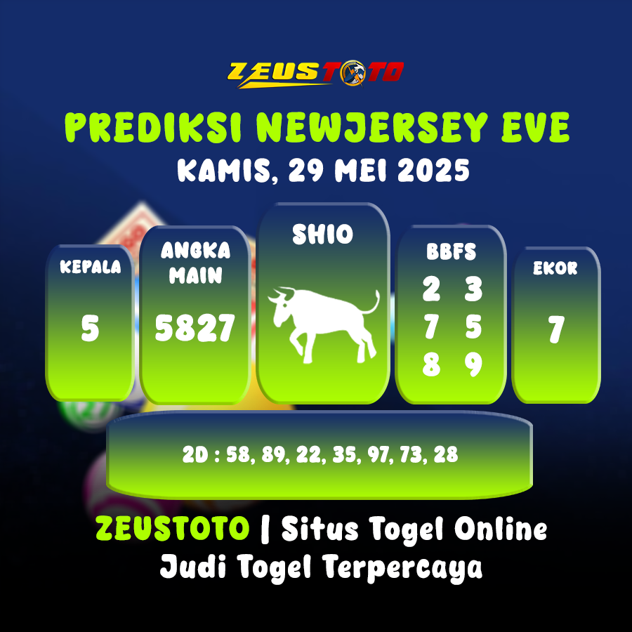 PREDIKSI NEWJERSEYEVE POOL 29 MEI 2025