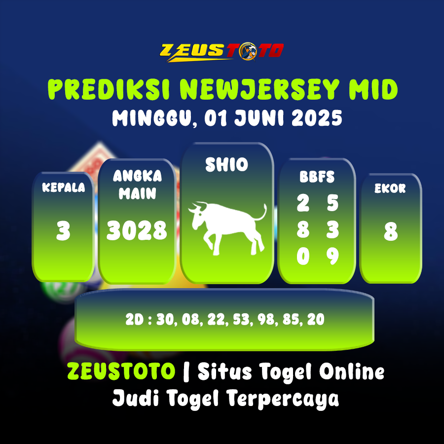 PREDIKSI NEWJERSEYMID POOL 01 JUNI 2025