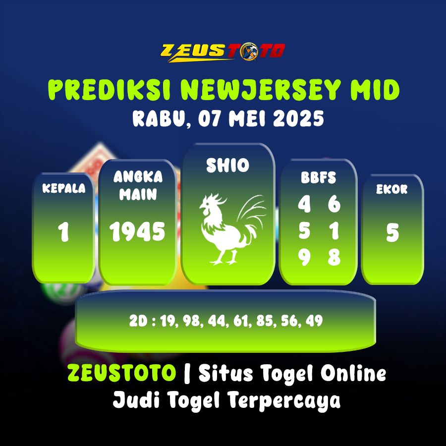 PREDIKSI NEWJERSEYMID POOL 07 MEI 2025
