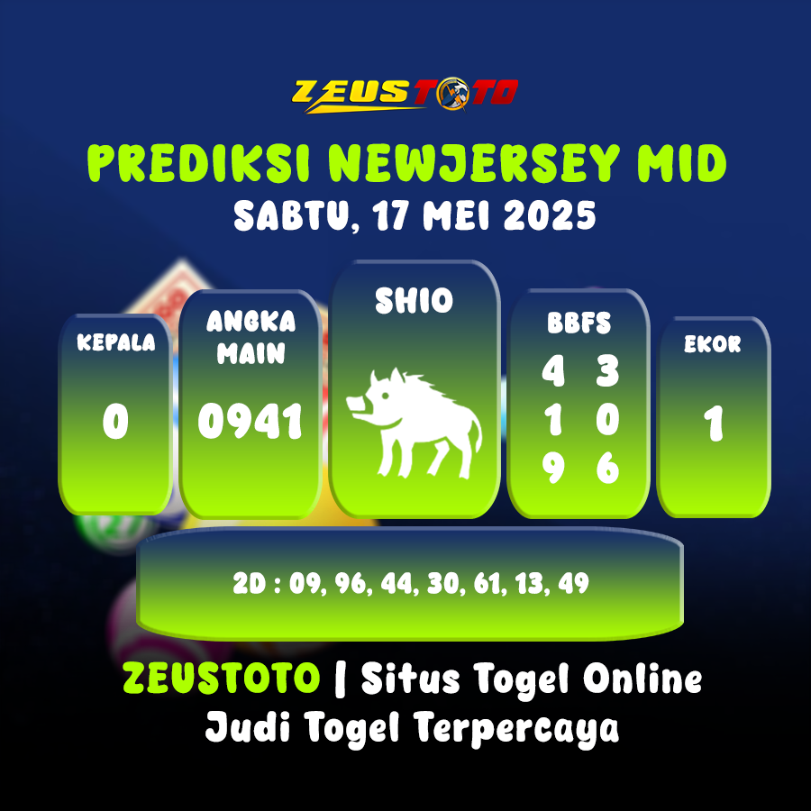 PREDIKSI NEWJERSEYMID POOL 17 MEI 2025