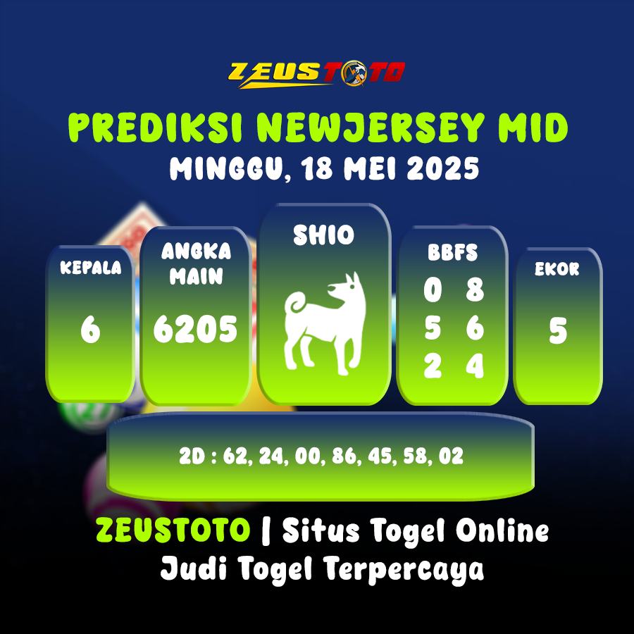 PREDIKSI NEWJERSEYMID POOL 18 MEI 2025