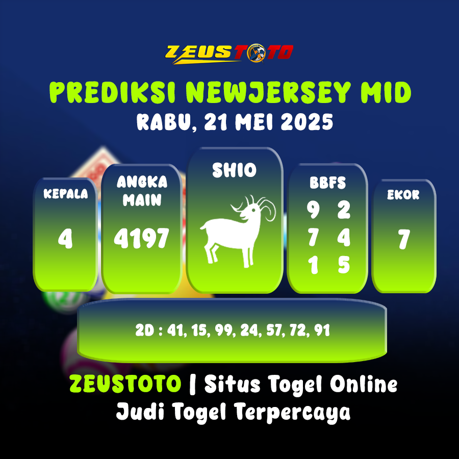 PREDIKSI NEWJERSEYMID POOL 21 MEI 2025