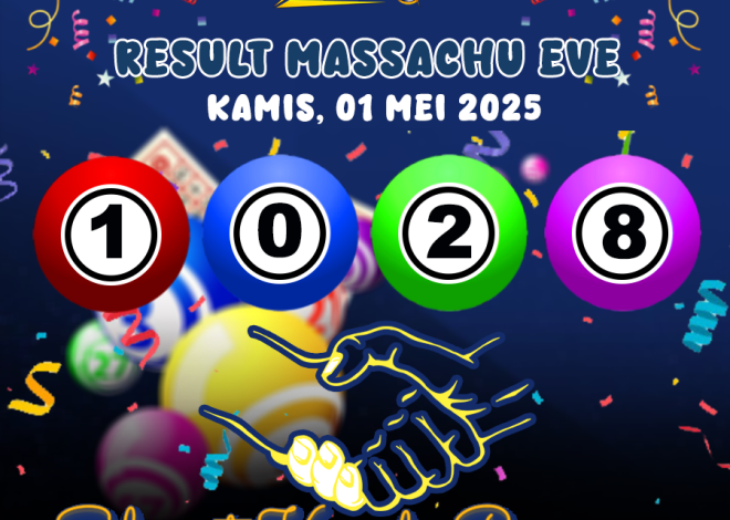 RESULT MASSACHUEVE POOL 01 MEI 2025