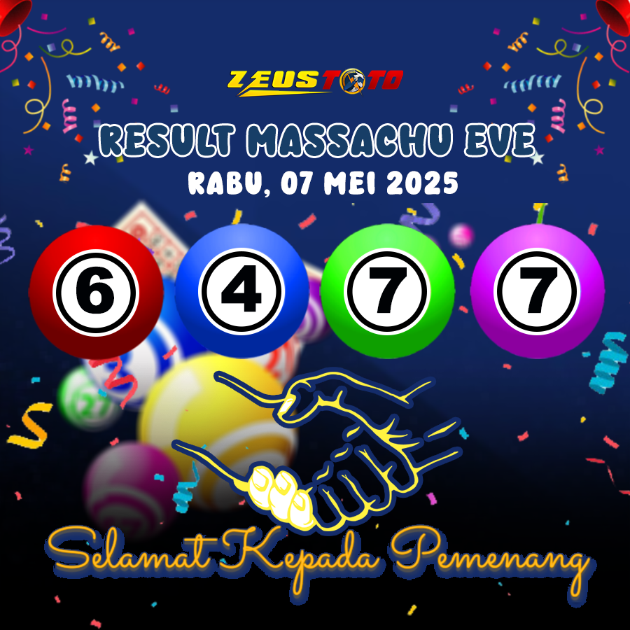 RESULT MASSACHUEVE POOL 07 MEI 2025