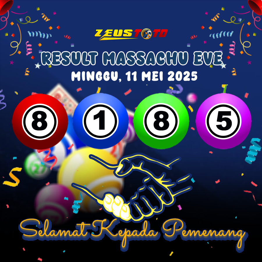 RESULT MASSACHUEVE POOL 11 MEI 2025