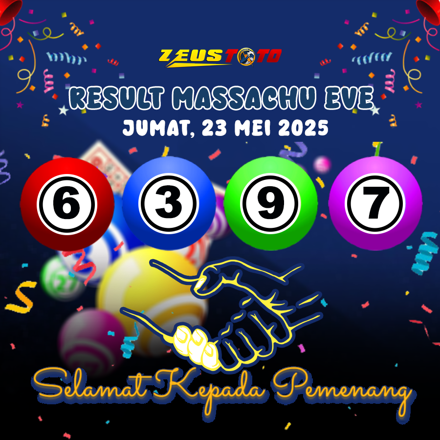 RESULT MASSACHUEVE POOL 23 MEI 2025