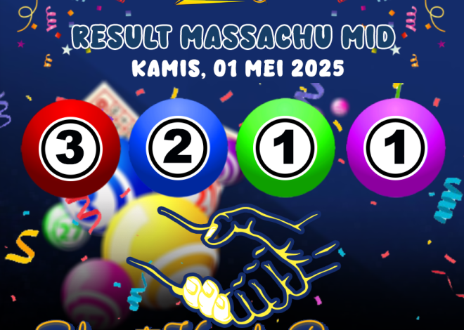 RESULT MASSACHUMID POOL 01 MEI 2025