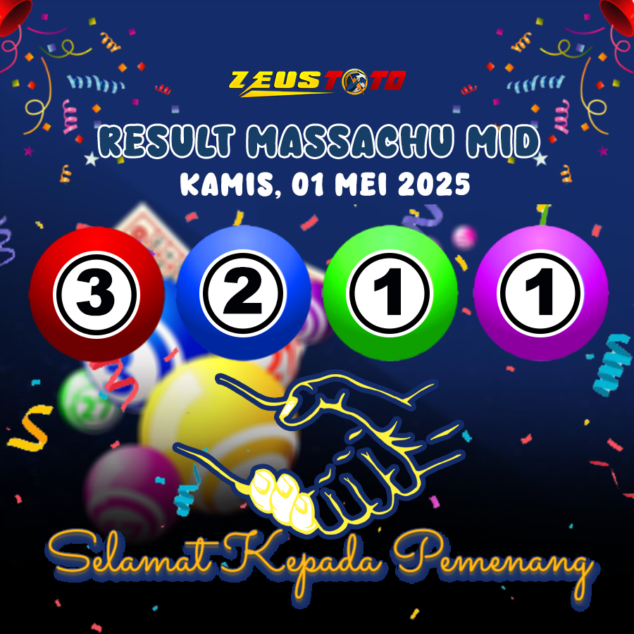 RESULT MASSACHUMID POOL 01 MEI 2025