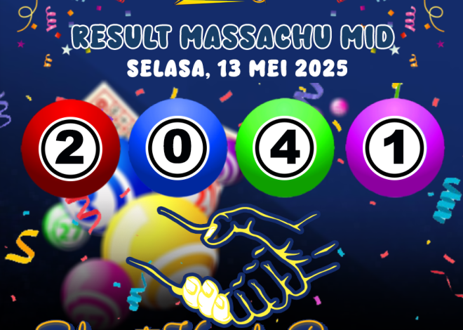 RESULT MASSACHUMID POOL 13 MEI 2025