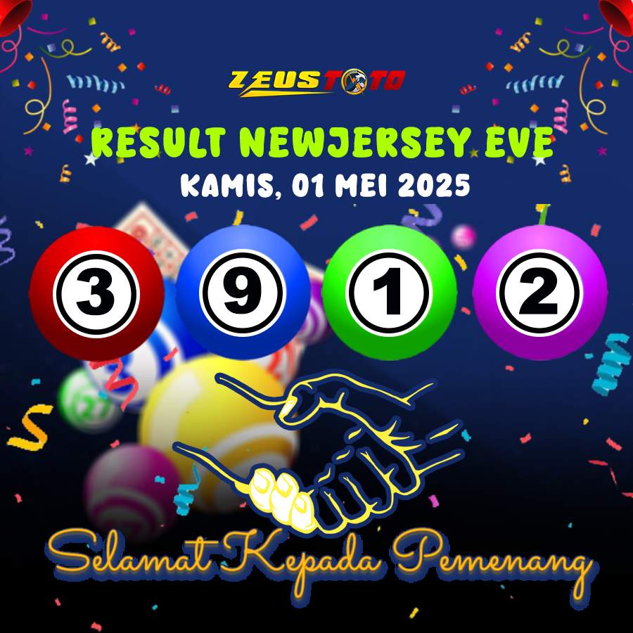 RESULT NEWJERSEYEVE POOL 01 MEI 2025