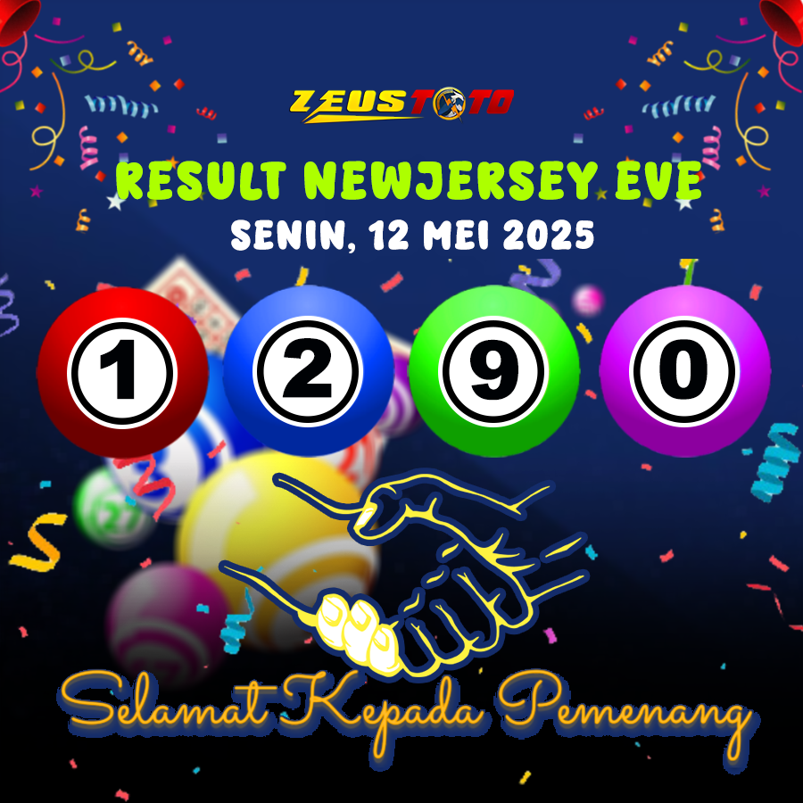 RESULT NEWJERSEYEVE POOL 12 MEI 2025