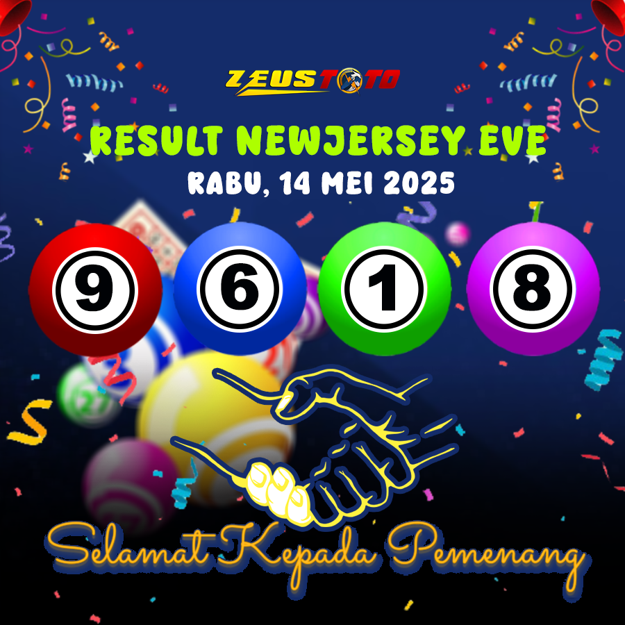 RESULT NEWJERSEYEVE POOL 14 MEI 2025