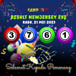 RESULT NEWJERSEYEVE POOL 21 MEI 2025