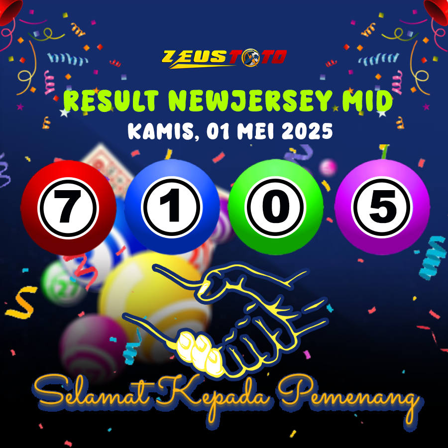 RESULT NEWJERSEYMID POOL 01 MEI 2025