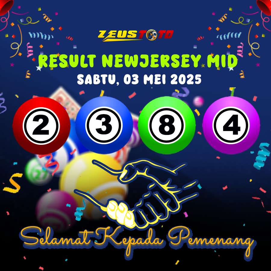 RESULT NEWJERSEYMID POOL 03 MEI 2025