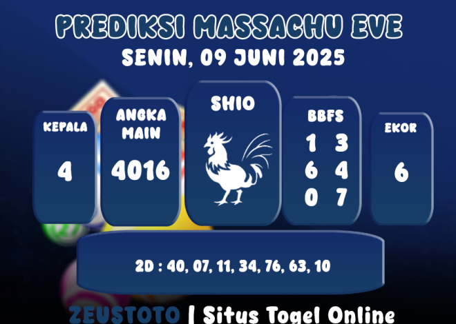 PREDIKSI MASSACHUEVE POOL 09 JUNI 2025