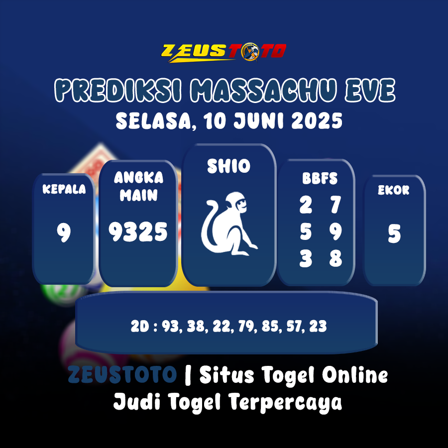 PREDIKSI MASSACHUEVE POOL 10 JUNI 2025