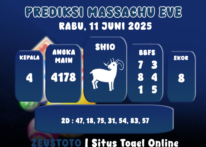 PREDIKSI MASSACHUEVE POOL 11 JUNI 2025