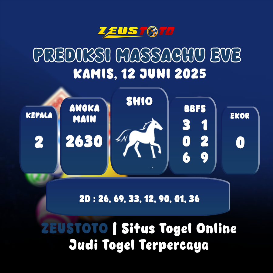 PREDIKSI MASSACHUEVE POOL 12 JUNI 2025
